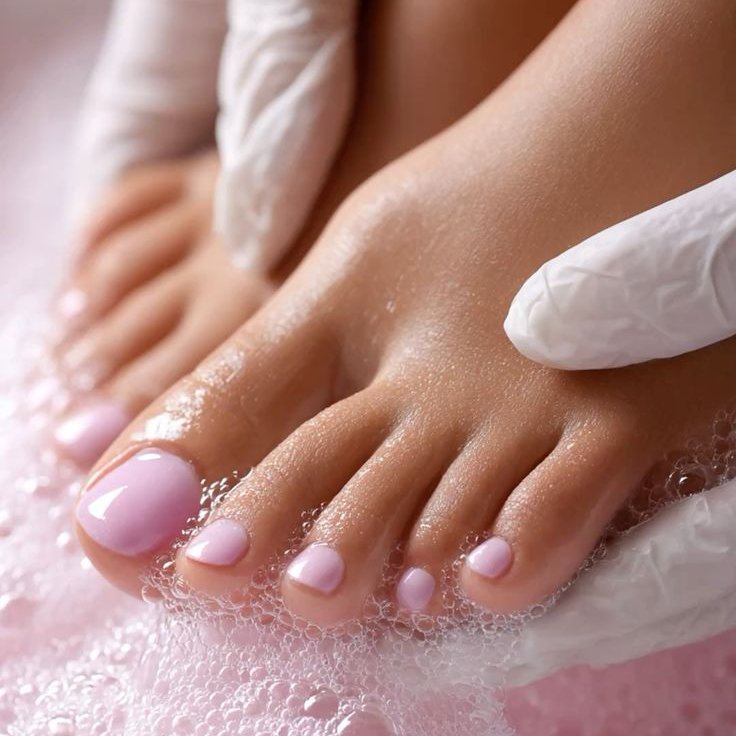 Luxury spa pedicure at DJ Nails & Head Spa